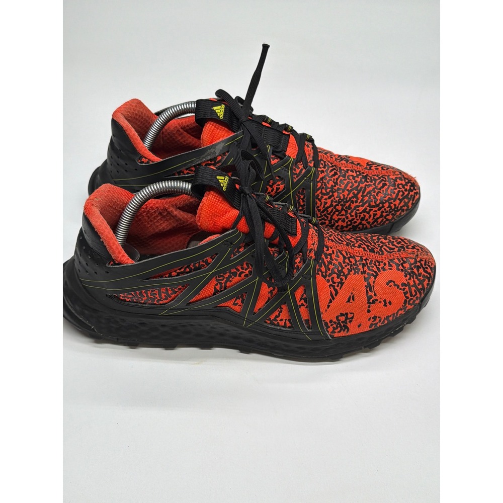 Adidas Vigour TR Mens Trail Running Shoes Orange Black Animal Print Sneakers